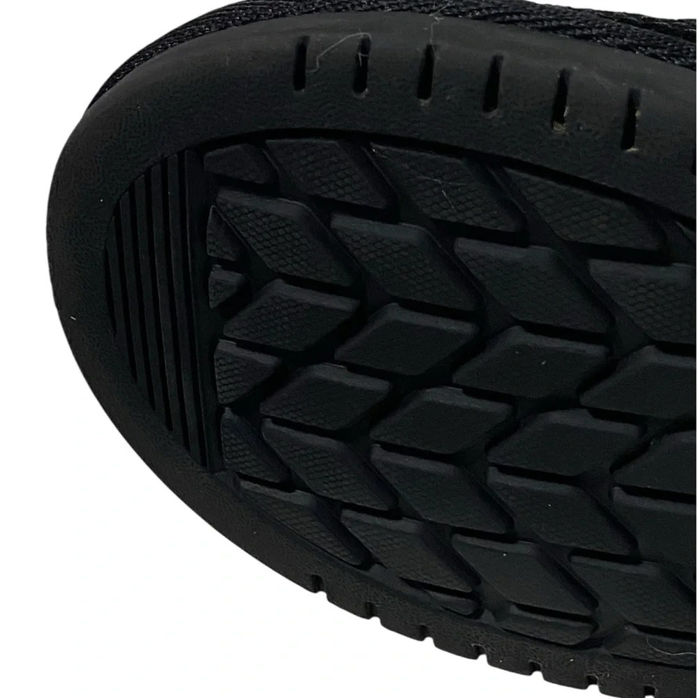 UGG Koolaburra Black Suede Fleece Lined Snow Boots - Toddler Size 12